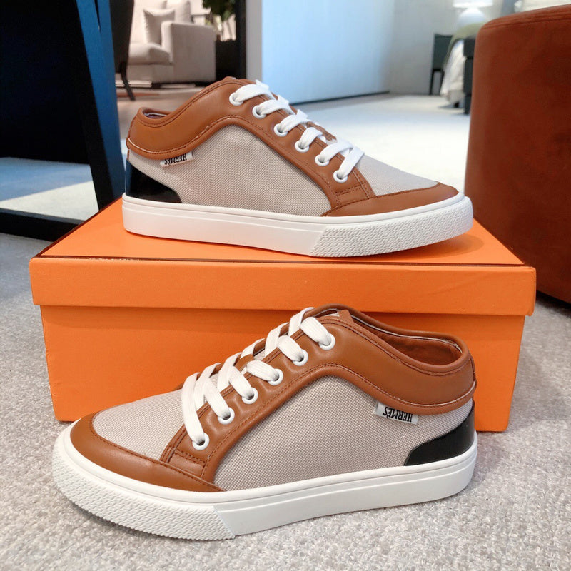 Hermes shoes Style 293 - logo and branding close-up