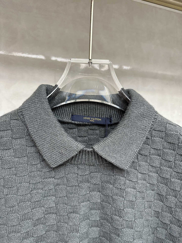 Full styled look of Louis Vuitton luxury clothing with runway-inspired design
