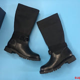 Dior shoes Style 022 - back heel detail (alternate angle)