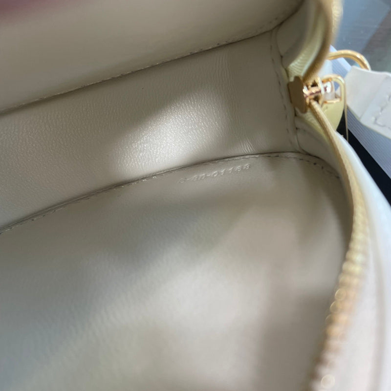 Back view of chic modern women's handbag – women's luxury accessory