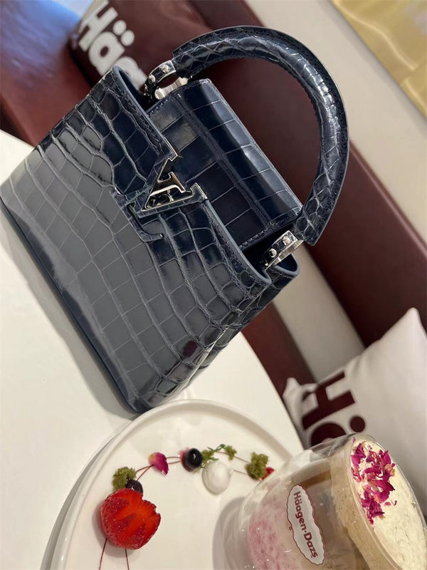  sleek carryall bag styled with outfit