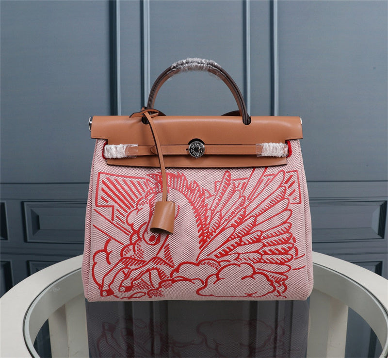 Close-up detail of minimalist bag design