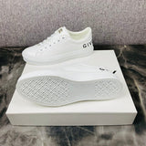 Givenchy Burgundy Low-Top Sneakers - Heel Detail View