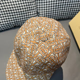 Front view of Burberry unisex cap