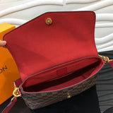 Interior view of structured premium women's handbag – women's designer-style accessory