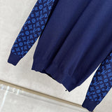 Back view of Louis Vuitton luxury clothing with contemporary cut