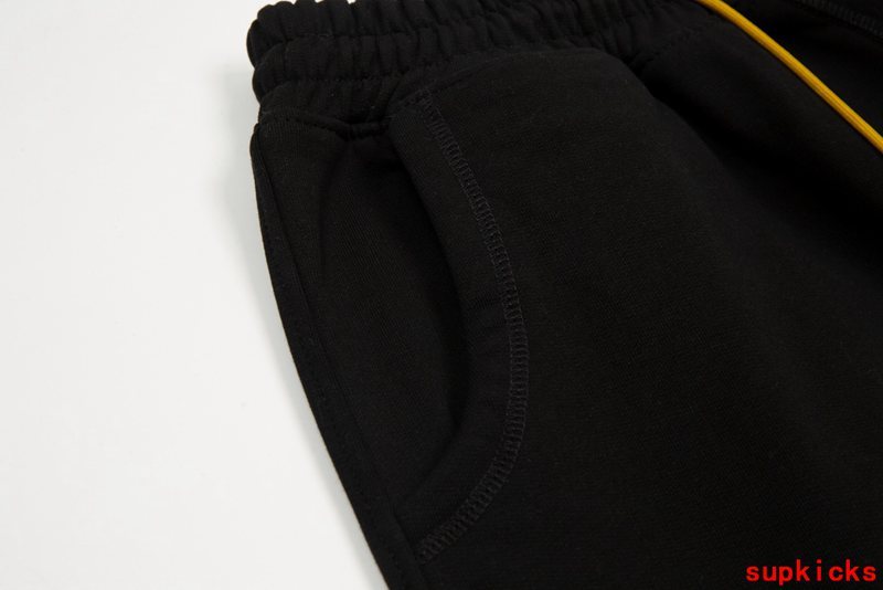 Front view of Rhude luxury clothing with contemporary cut