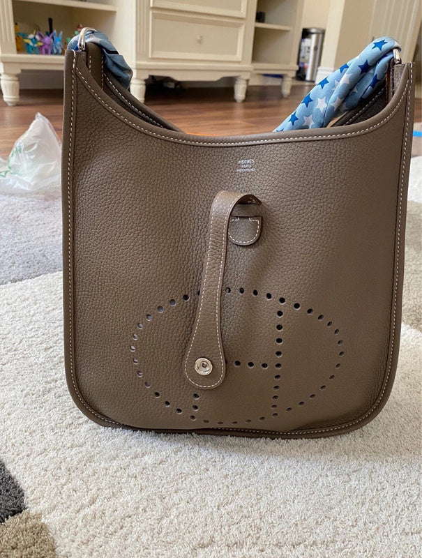 Close-up detail of minimalist bag design