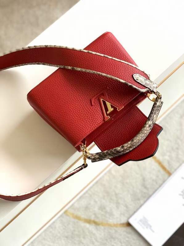 Top view of elevated polished women's handbag – women's luxury handbag