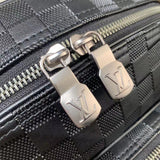 Back view of polished sleek women's handbag – women's everyday handbag