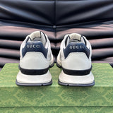 Gucci clean off-white luxury sneakers view 6 padded collar comfort