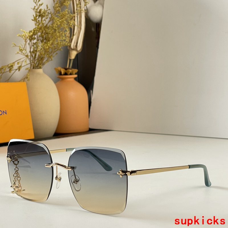 Angled view of Louis Vuitton unisex sunglasses