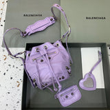 Timeless Faux Leather Handbag - Premium Craftsmanship Detailing | Women's Luxury Handbag #310 - front view (image 1) of designer-inspired handbag