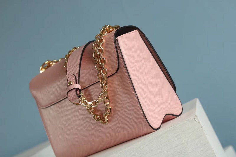Back view of premium sleek women's handbag – women's statement bag