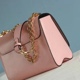 Back view of premium sleek women's handbag – women's statement bag