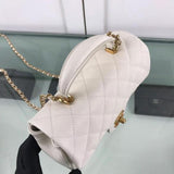 Zivas Charm Understated Luxury Fashion Handbag (Signature Shape & Finish) – Interior View