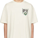 Back view of Rhude luxury clothing with relaxed-fit cut