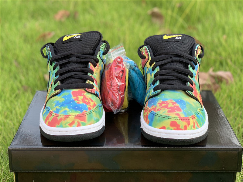 Nike sneakers detailed view showing premium designer craftsmanship