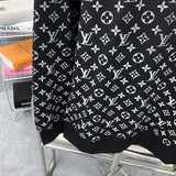 Back view of Louis Vuitton luxury clothing with streetwear-inspired cut