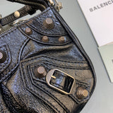 Chic Faux Leather Handbag - Premium Craftsmanship Detailing | Women's Fashion Handbag #356 - interior view (image 6) of designer-inspired handbag