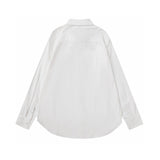 Side profile of Louis Vuitton luxury clothing with monogram-inspired silhouette