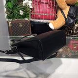 Refined Vegan Leather Handbag - Sleek Minimalist Lines | Women's Fashion Handbag #928 - texture close-up (image 9) of designer-inspired handbag