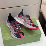 Gucci sneakers detailed view showing premium designer craftsmanship