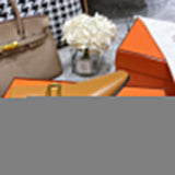 Hermes shoes Style 346 - logo and branding close-up