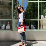 Crisp handbag styled for everyday wear