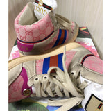Gucci clean off-white luxury sneakers view 7 chunky sole construction