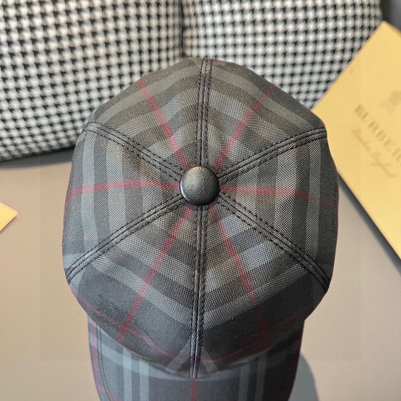 Front view of Burberry unisex cap