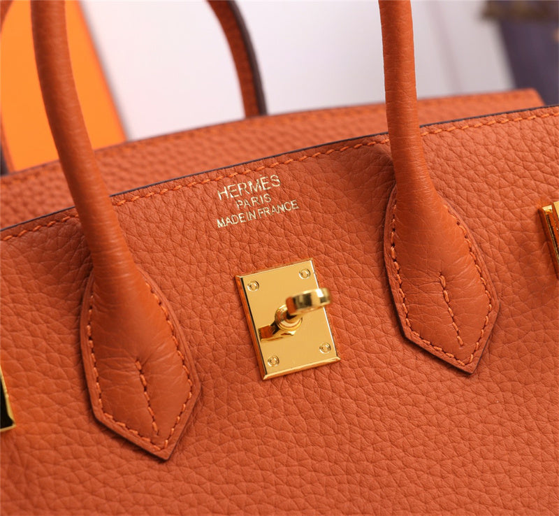 Side view of versatile structured handbag