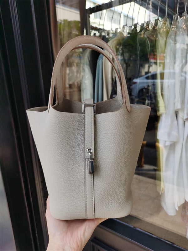 Close-up detail of elegant bag design