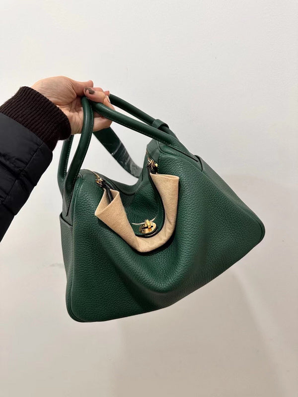 Elegant bag shown from front angle