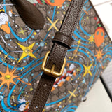 Interior view of chic sleek women's handbag – women's designer-style accessory