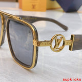 Lifestyle view of Louis Vuitton unisex sunglasses