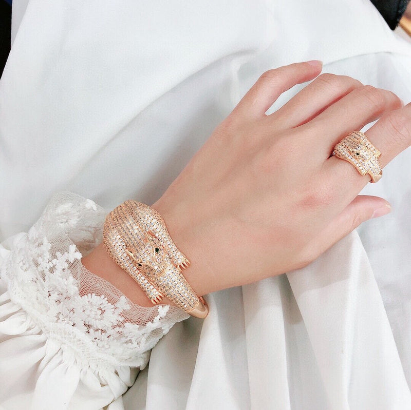 Close-up detail view of Cartier unisex jewelry piece