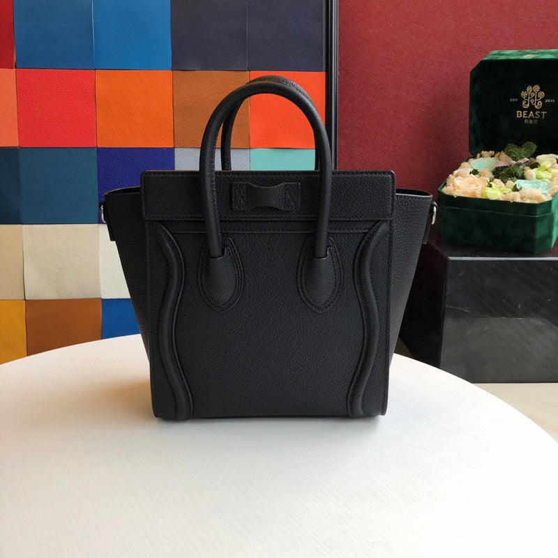 Close-up detail of statement everyday-luxe women's handbag – women's premium purse