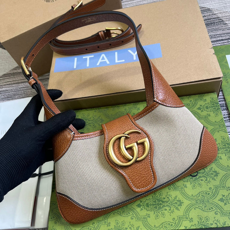 Side profile of premium structured women's handbag – women's premium purse