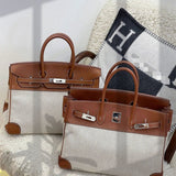 Close-up detail of refined bag design