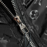 Full styled look of Louis Vuitton luxury clothing with logo-detail design