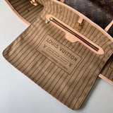 Interior view of refined everyday-luxe women's handbag – women's statement bag