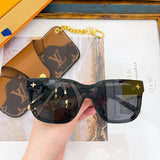 Angled view of Louis Vuitton unisex sunglasses