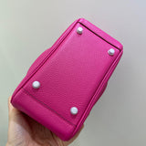 Tailored bag shown from front angle