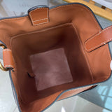 Interior view of structured signature women's handbag – women's designer-style accessory