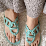 Hermes shoes Style 326 - close-up of handcrafted italian detailing