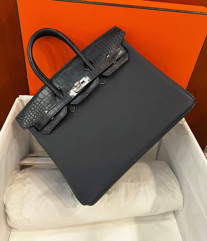Statement handbag styled for everyday wear