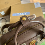 Back view of signature everyday-luxe women's handbag – women's everyday handbag