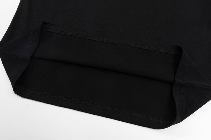 Side profile of Louis Vuitton cotton t-shirt with contemporary cut