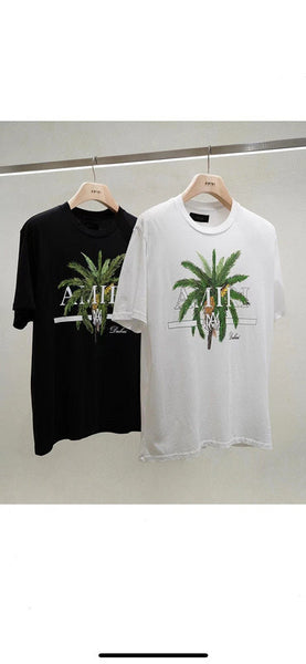 Amiri luxury t-shirt detail shot